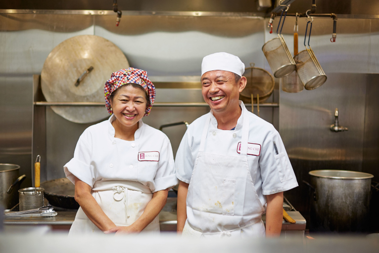 chef Mei Teng and chef